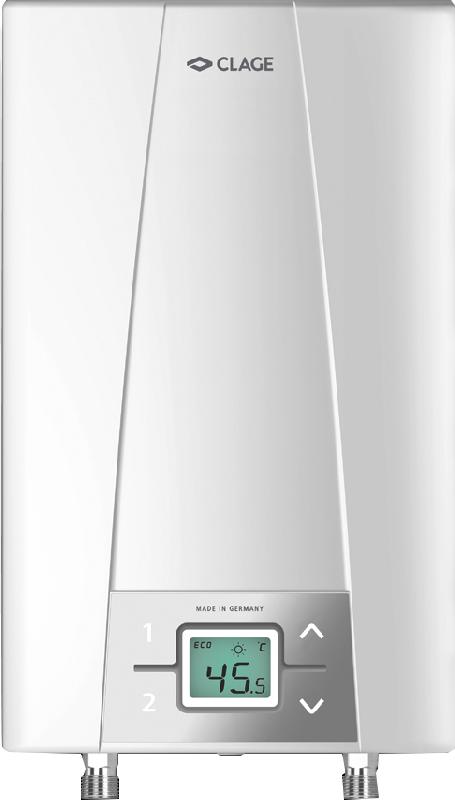 Chauffe-eau instantané CEX9 - 6,6 ou 8,8 kW - 230V - Installation sur plan - Raccords eau en bas - Réf 2400-26238_0