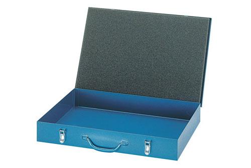 Coffret à outils vide - 478 x 313 x 70 mm - Acier bleu Gedorit - Compatibilité modules 1500 ES / 1500 CT_0
