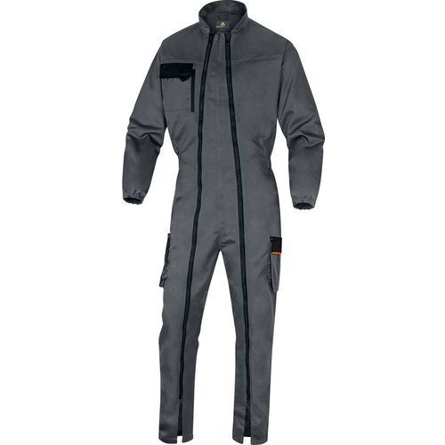 COMBINAISON DE TRAVAIL 2 ZIPS M2 M2CZ3 GRIS/OR - 3XL - DELTA PLUS