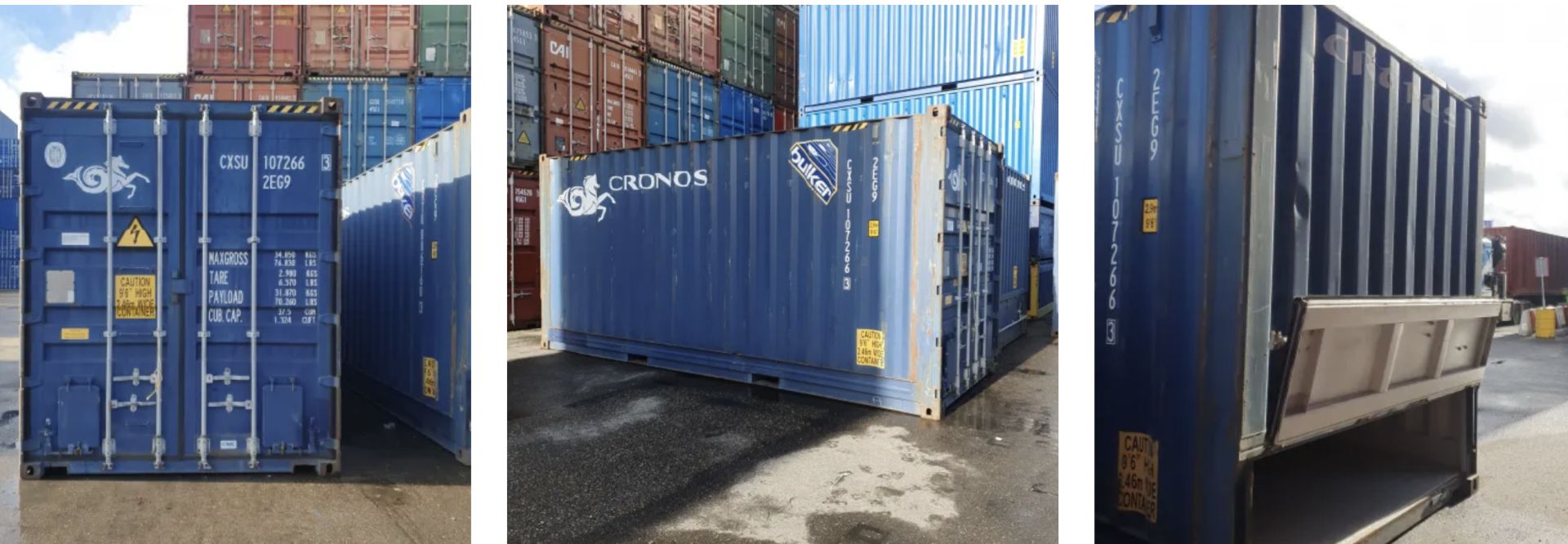 Container BULKS 20 ou 40 pieds - stockage marchandises vrac avec trappes de chargement et déchargement_0