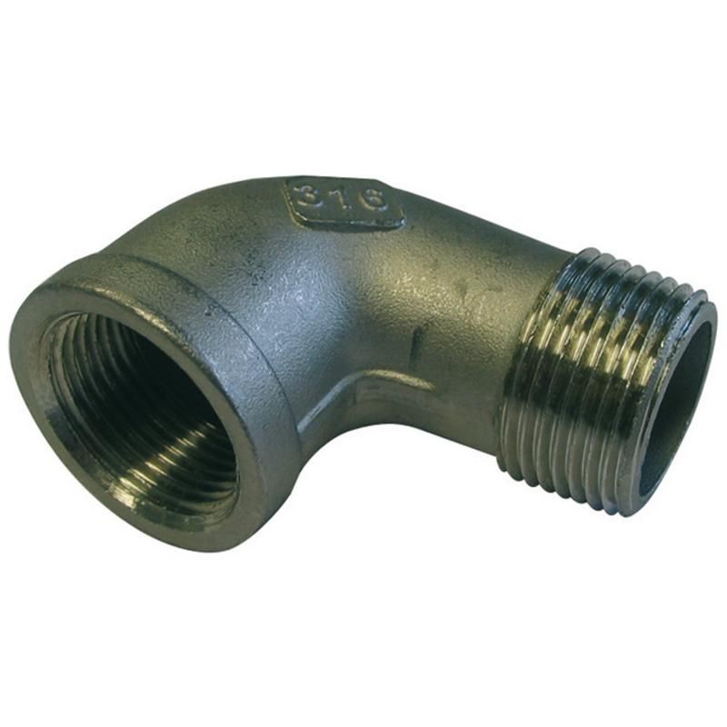 COUDE MALE/FEMELLE 90D 3/8 INOX 316