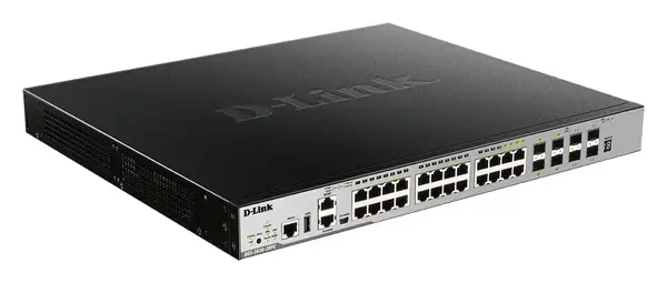 D-Link DGS-3630-28PC/SI commutateur réseau Géré L3 Gigabit Ethernet (10/100/1000) Connexion Ethernet_0