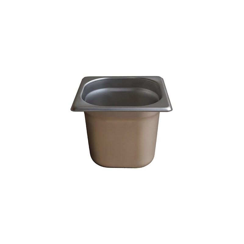 DBMARK - GNP16150-201 - Bac Gastronorme 1/6 150 mm. - 0.8mm S/S201 - gris inox GNP16150-201_0