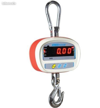 Dynamomètre peseur professionnel - Capacité 150kg/300kg - Télécommande et affichage LED_0