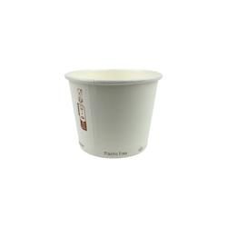 ECOLOMIQUE - 25 Pcs - Pot à soupe carton blanc - 230 ml, Ø90 mm, Hauteur: 70 mm - ECO210SOW8 - blanc en carton ECO210SOW8_0