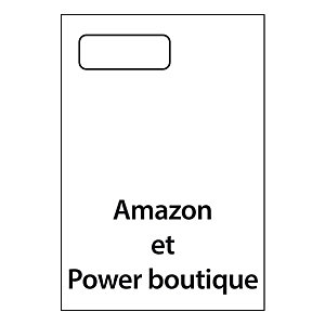 ÉTIQUETTE D'EXPÉDITION SPÉCIALE E-COMMERCE AVERY AMAZON ET POWER BOUTIQUE