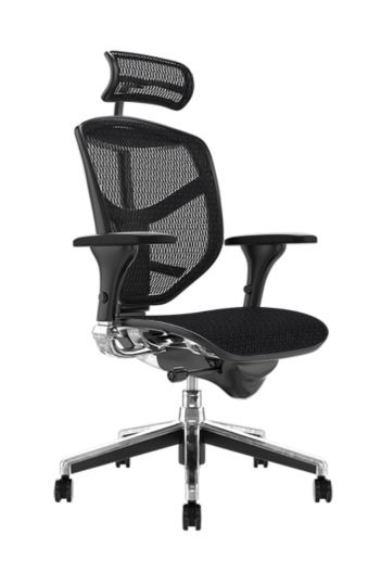 Fauteuil de bureau ergonomique - Enjoy Classique - réglable en hauteur, profondeur et inclinaison_0