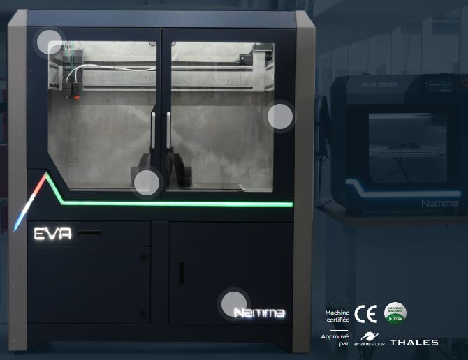 Fraiseuse CNC  hybride grand format pour la production des outillages de formes et des moules précis à bas coût. - EVA Y_0