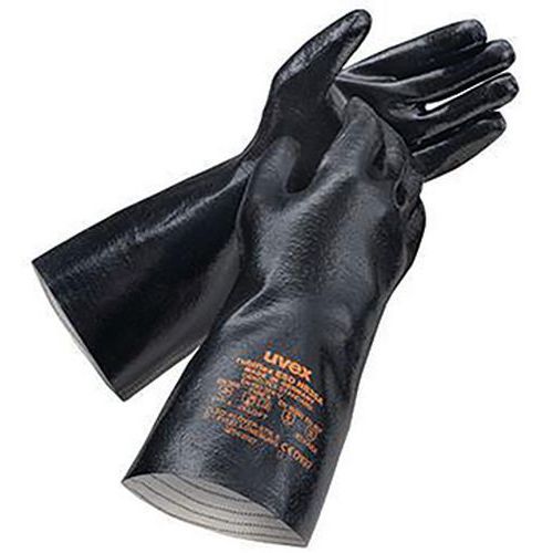 GANTS DE MANUTENTION PROTECTION CHIMIQUE RUBIFLEX ESD NB35A - TAILLE 9 - UVEX
