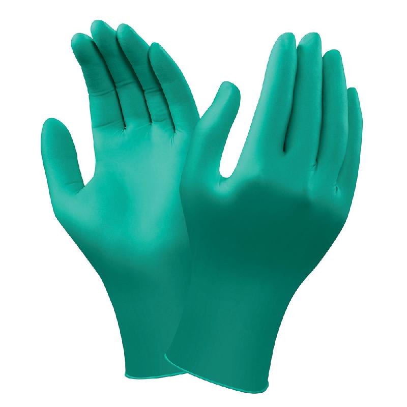 GANTS JETABLES NITRILE ANSELL TOUCHNTUFF 92-600 TAILLE 8, BOITE DE 100