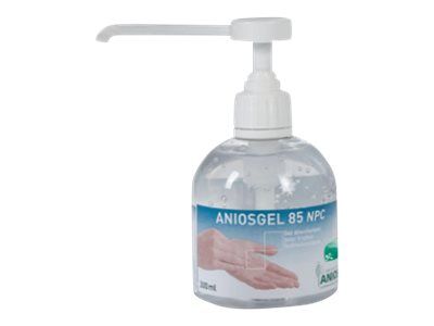 Gel hydroalcoolique Aniosgel 85 NPC - Désinfectant hypoallergénique pour les mains - Flacon pompe 300 ml - Réf. 79346090_0