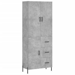 Helloshop26 - Buffet bahut commode armoire meuble de rangement organisateur cuisine salle de séjour salon haut 69,5 x 34 x 180 cm 02_0034675 - 300021_0