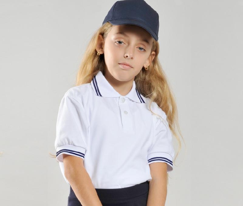 Kids' short sleeve piqué polo shirt - ref : it015 - Pen Duick_0
