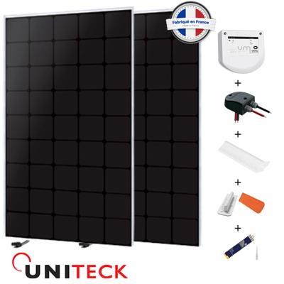 Panneau solaire monocristallin - photovoltaïque, silicium, 165 w, câble  avec connecteur mc4, batterie de 12v - module solaire pour camping -  Energies renouvelables - Achat & prix