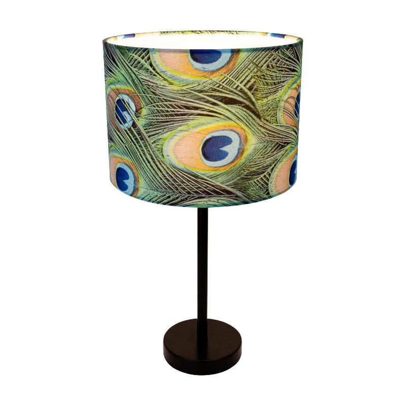 BRITOP LAMPE À POSER PAON, Ø 25 CM, VERT