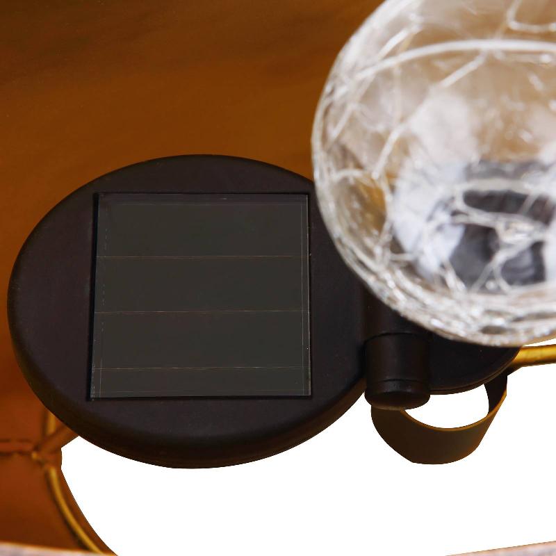 GLOBO LAMPE DÉCO D’EXTÉRIEUR 36520 SOLAR, DEMI-LUNE