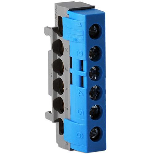 LEGRAND DRIVIA BORNIER NEUTRE, BORNIER DE RACCORDEMENT BLEU 62MM - 004815 - LEGRAND