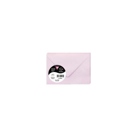 LOT DE 2 - PAQUET DE 20 ENVELOPPES POLLEN 75X100MM 120G/M² - LILAS