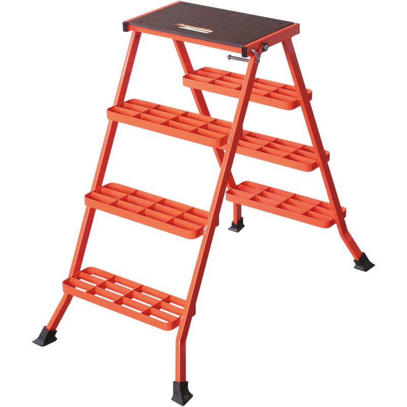 Marchepied Acier Pliant Avec Caillebotis 90cm 4 Marches Finish Comparer Les Prix De Marchepied Acier Pliant Avec Caillebotis 90cm 4 Marches Finish Sur Hellopro Fr