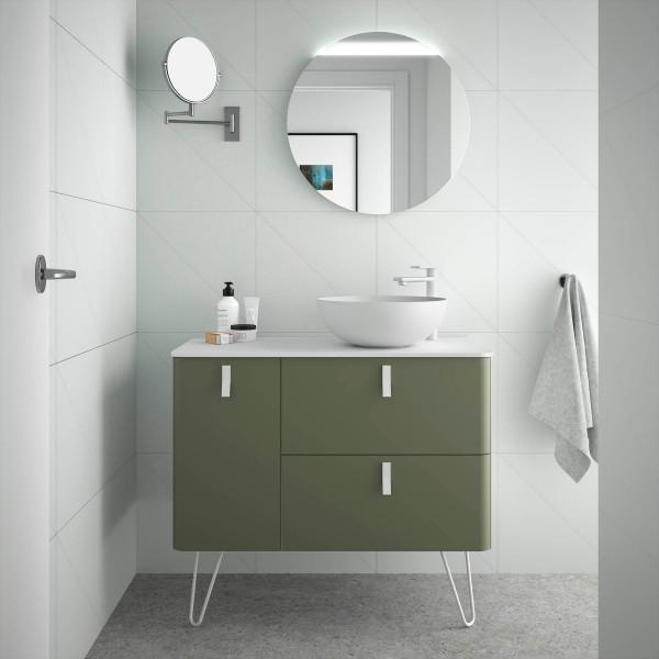 MEUBLE DE SALLE DE BAIN BOSQUE GAUCHE 900 UNIIQ - SALGAR 24668