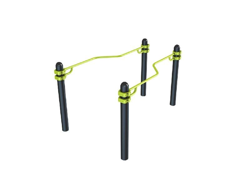 Open dips PMR adapté pour personnes à mobilité réduite - Gamme Street Workout DAMAPRO_0