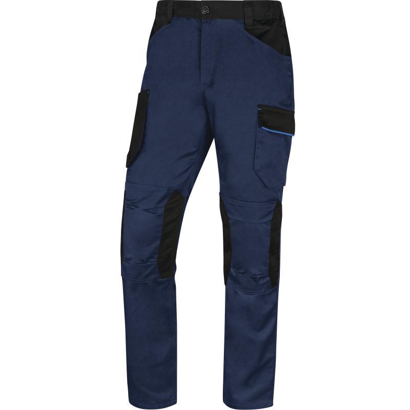 PANTALON DE TRAVAIL MULTIPOCHES MACH 2 V3 BLEU MARINE/BLEU ROI TS - DELTA PLUS - M2PA3BMPT