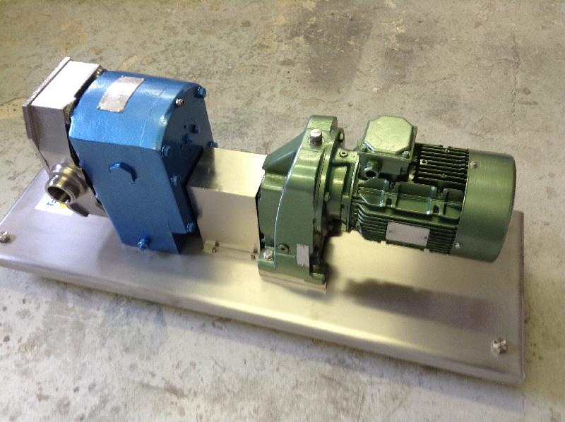 Pompe à lobes Crepaco - 1410 tr/mn - 2.2 kW - Rotor excentré & Lobe_0