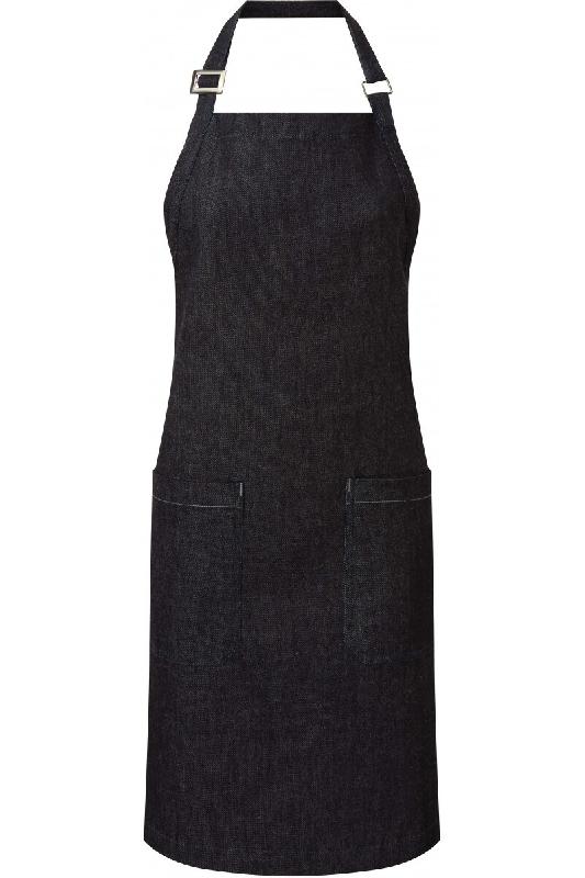 PREMIER Tablier en denim biologique et commerce équitable Indigo Denim One Size 100% Coton - 5056578000275_0
