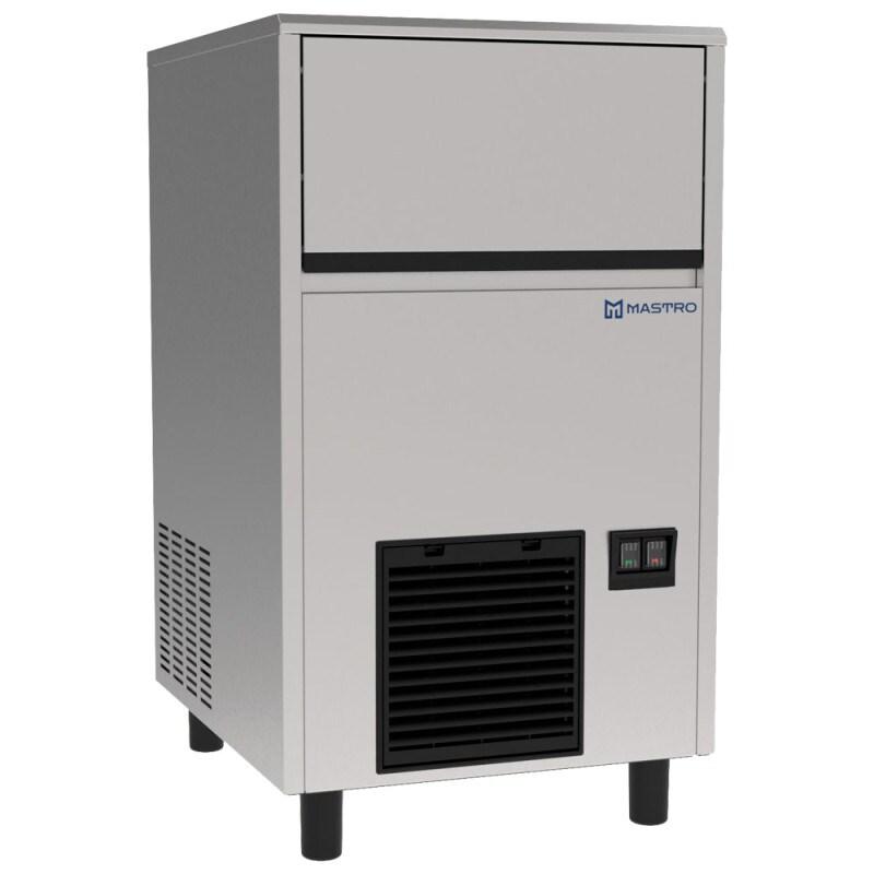 Producteur de glace granulaire nugget ice, refroidissement à air, 80 kg/24 h 500x670x800 mm - VIRTUS - 0615402517218_0