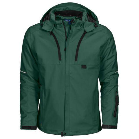 PROJOB 3407 PARKA SOFTSHELL PRIO MATELASSEE VERT FORÊT - TAILLE XL