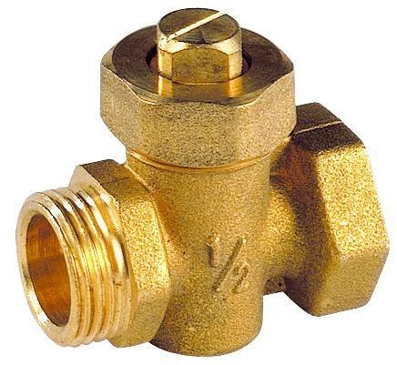 Robinet de  vidange a boisseau mf - 15*21_0