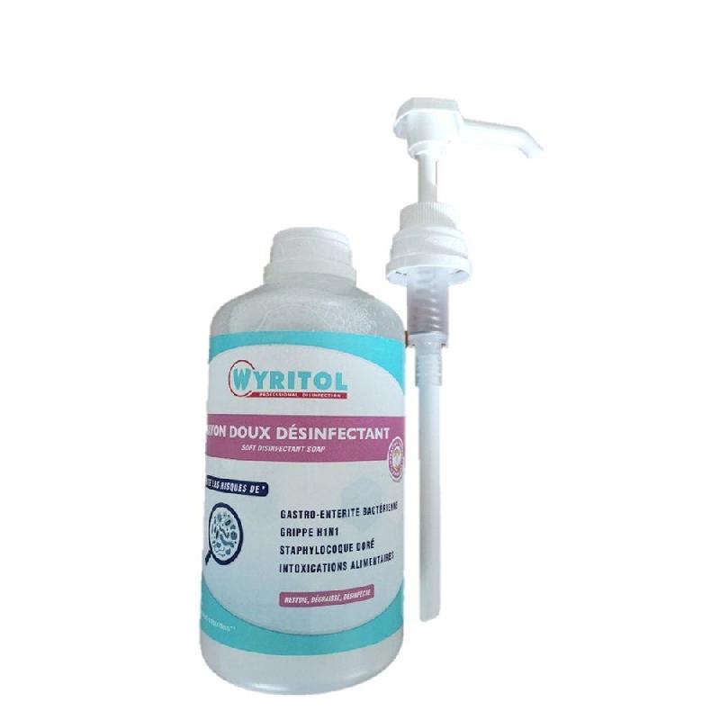 Savon désinfectant mains 0,5L_0