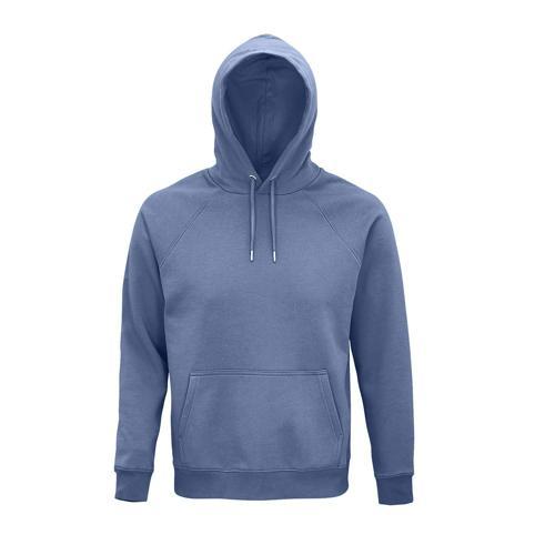 SWEAT PERSONNALISABLE COTON ORGANIQUE BIO BLEU