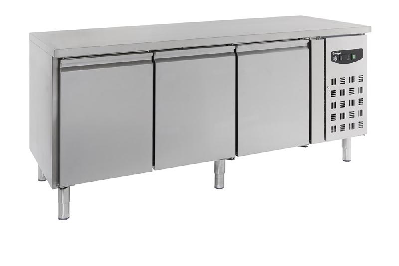 Table réfrigérée pâtisserie 3 portes - 600x400 mm - Modèle 7450.1220_0