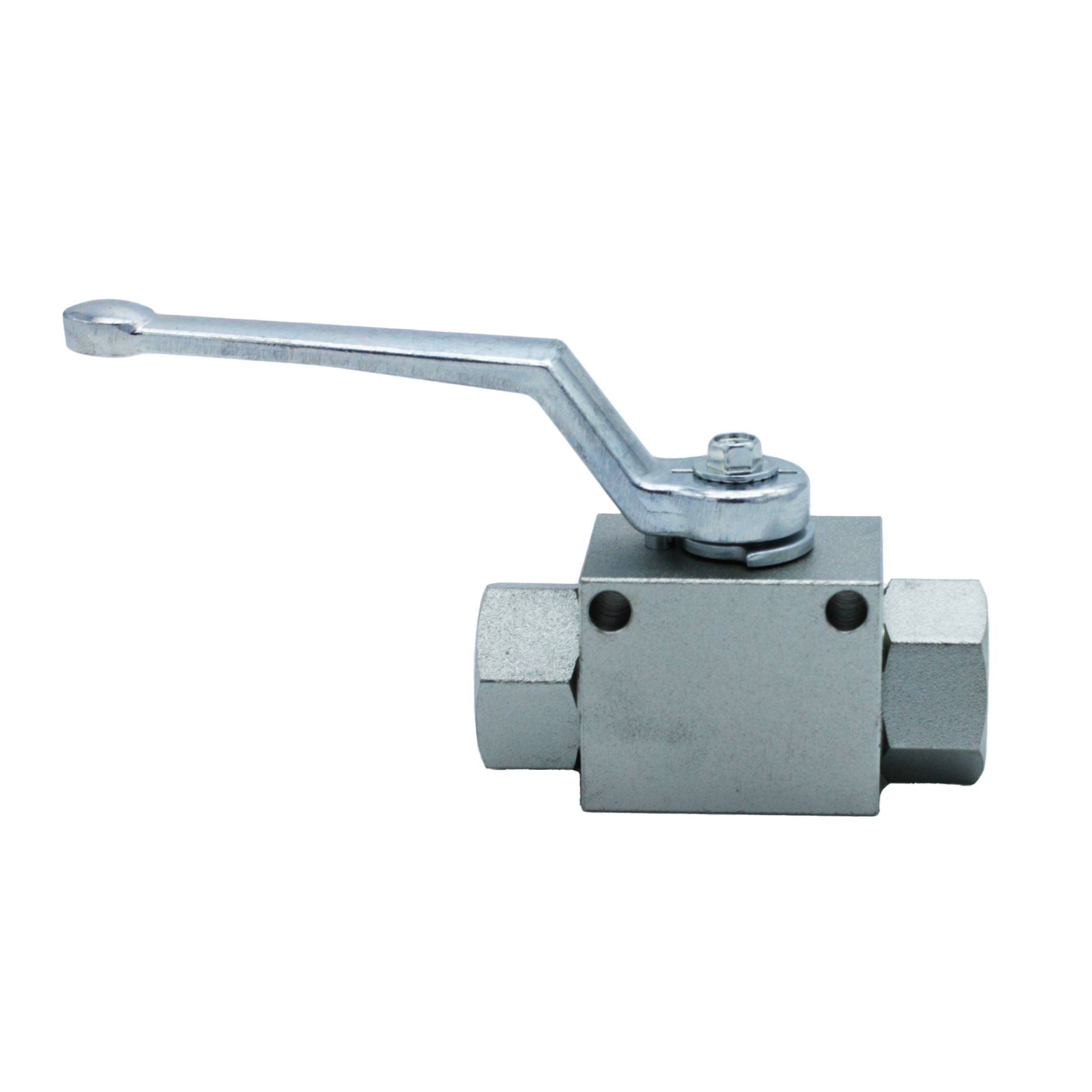 Vannes VBS 2 voies électro zinguées percées haute pression - Femelle gaz - Inox - Réf : XVBS2VZP002_0