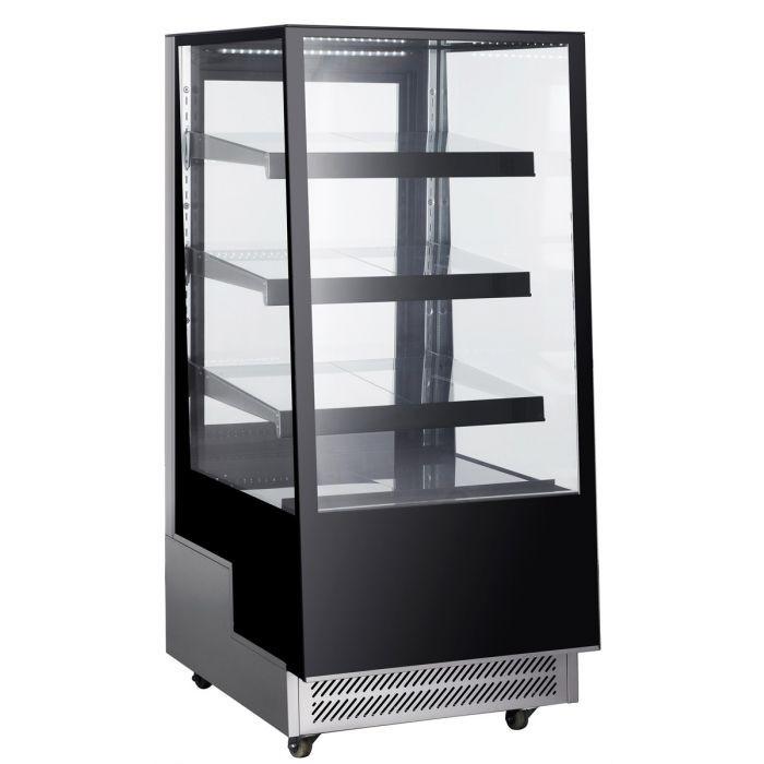 Vitrine réfrigérée 4 faces vitrées 300L 7487.0220 Combisteel_0