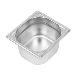 Bac Gastro Inox 18/10 GN 1/6 - P 100 mm - Vogue - inox 650414885764_0