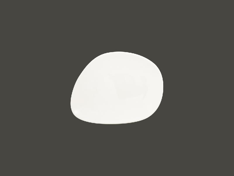 ASSIETTE PLATE OVALE PORCELAINE 20X16 CM SHAPED RAK