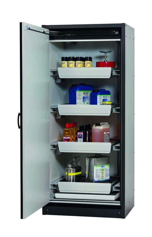 Armoire de sécurité coupe-feu Basis-Line 30-94L - 4 bacs-tiroirs - Résistance 30 minutes EN 14770-1_0