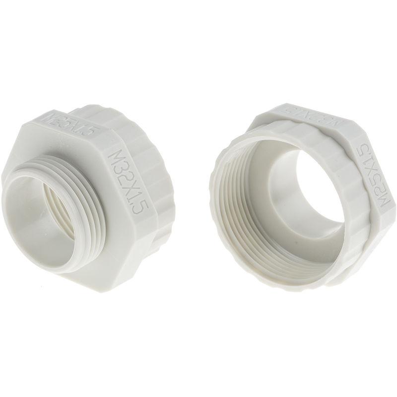 Adaptateur De Filetage Augmentateur Nylon 66 Gris M25 M32 Rs Pro Comparer Les Prix De Adaptateur De Filetage Augmentateur Nylon 66 Gris M25 M32 Rs Pro Sur Hellopro Fr