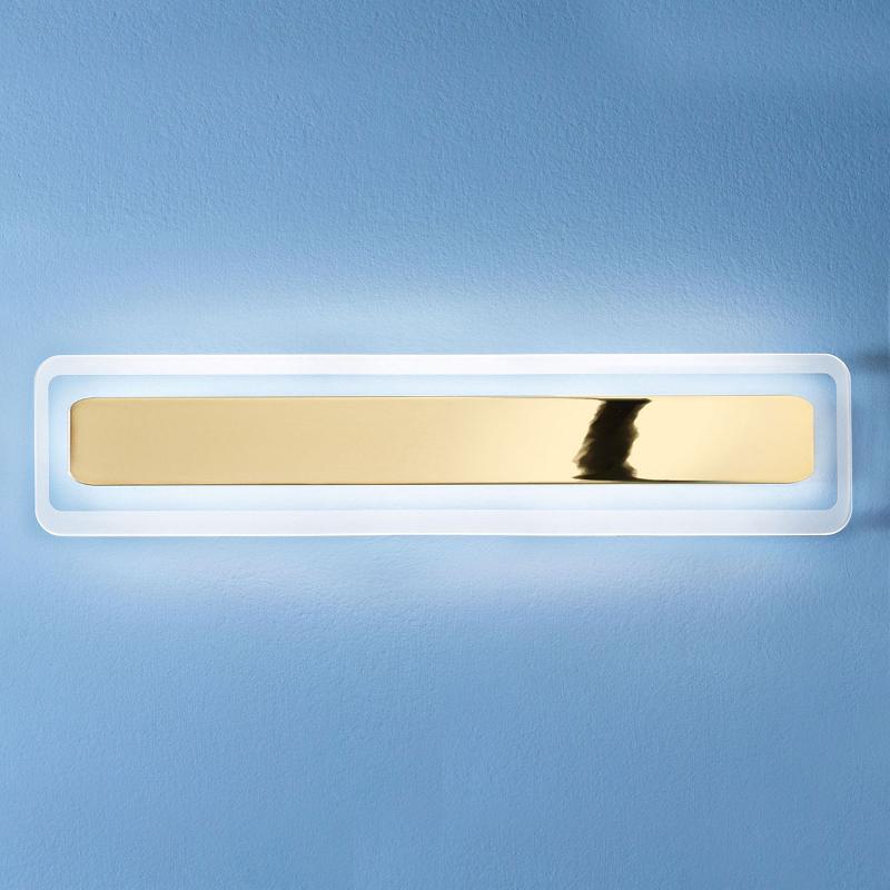 LINEA LIGHT APPLIQUE LED ANTILLE DORÉ 61,4 CM