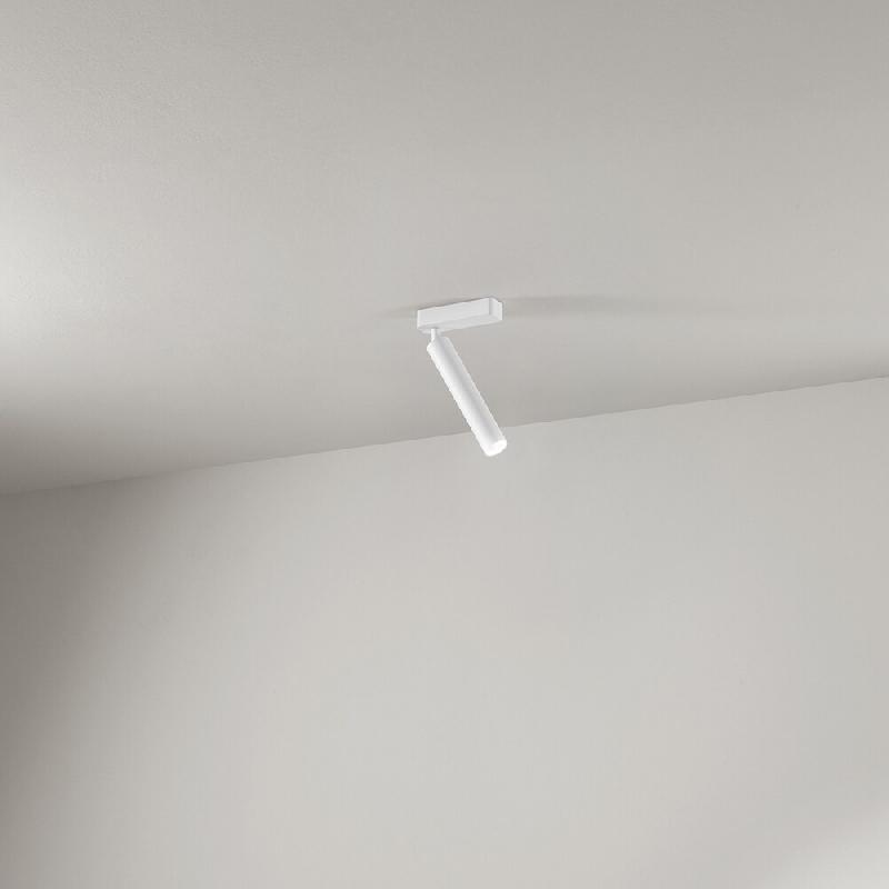 Applique murale cylindrique à LED réglable BAMBU par Perenz Bianca - blanc 8242 B LC_0