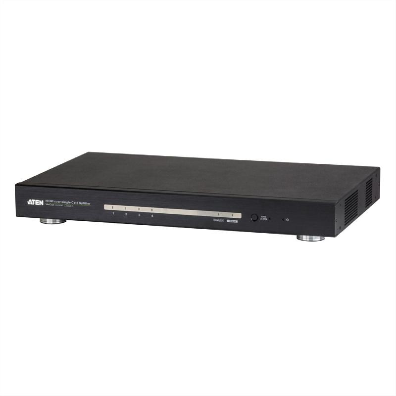 Aten vs1814t splitter hdmi 4 ports cat5 4k_0