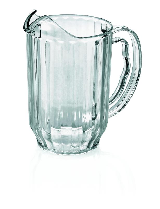CARAFE À JUS DE FRUIT EN POLYCARBONATE CAPACITÉ DE 1,8 LITRE - 4 PIÈCES