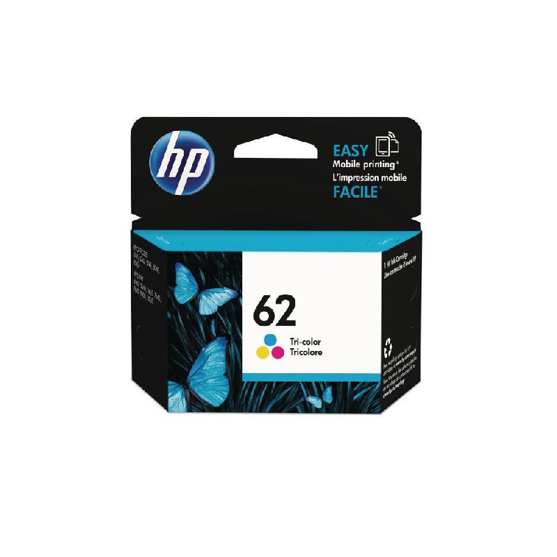 CARTOUCHE HP N° 62 C2P06AE - TRICOLORE CYAN MAGENTA JAUNE