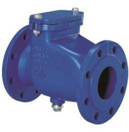 Clapet anti-retour hydraulique à battant en fonte GJS - Modèle 405C - Brides PN16 - DN100_0