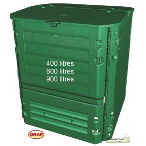 Composteur thermo-king vert - 626001-400 litres