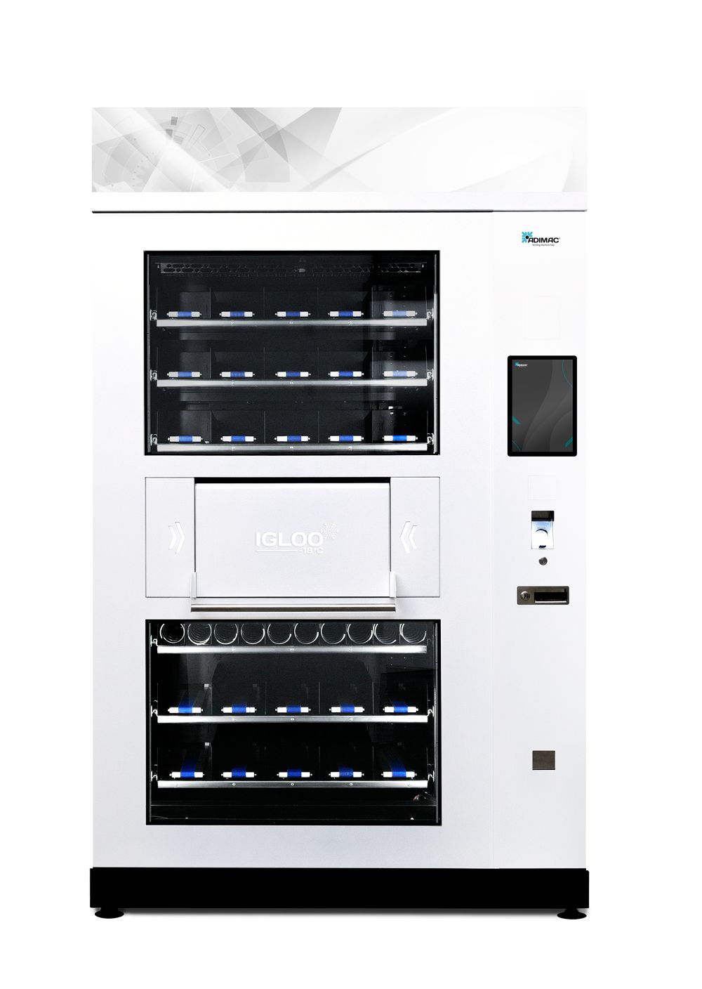 Distributeur automatique IGLOO - glaces et produits surgelés - capacité jusqu'à 60 produits - température -20°C_0