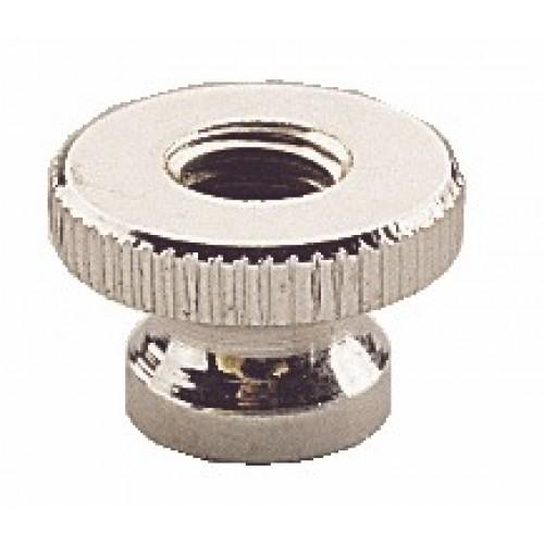 ECROU MOLETÉ LAITON - DIAMÈTRE 8 MM - 10 PIÈCES BRICOZOR