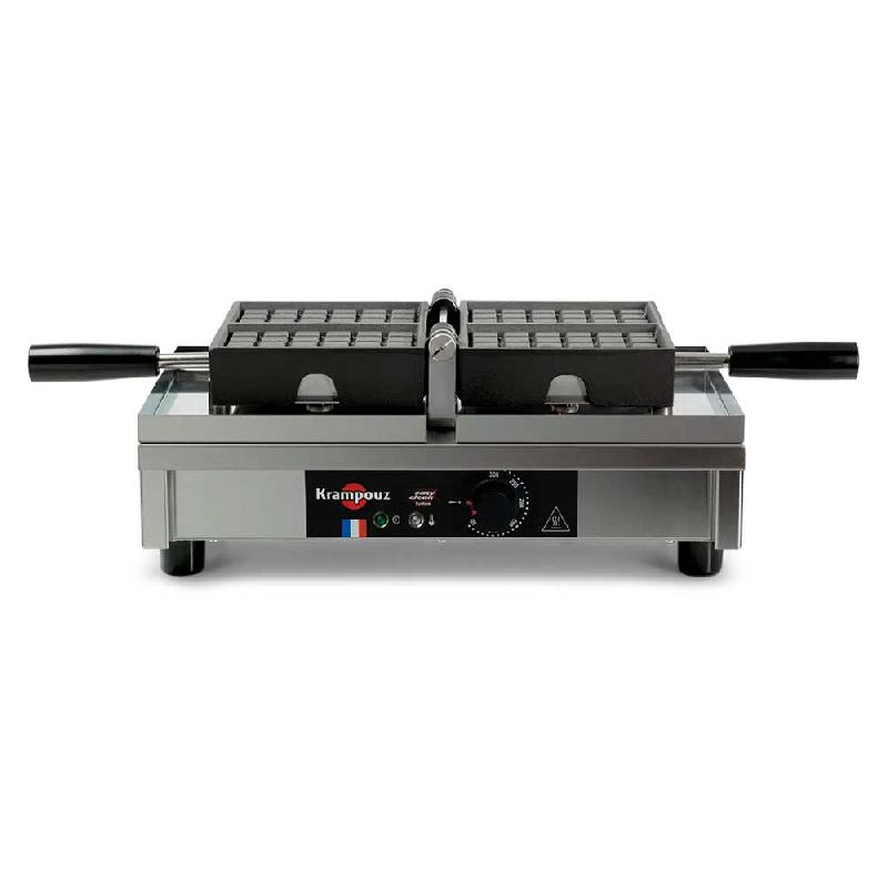 Gaufrier 4x6 pour gaufres fourrées 180 simple G/D | Krampouz - WECAJA_0